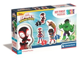 Moje Pierwsze Puzzle 3-6-9-12 SPIDEY I PRZYJACIELE Clementoni 20836 Clementoni