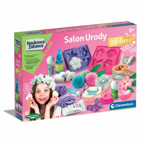 Naukowa Zabawa Salon Urody Kule do Kąpieli Mydełka Kremy Język Polski Clementoni 50690 Clementoni
