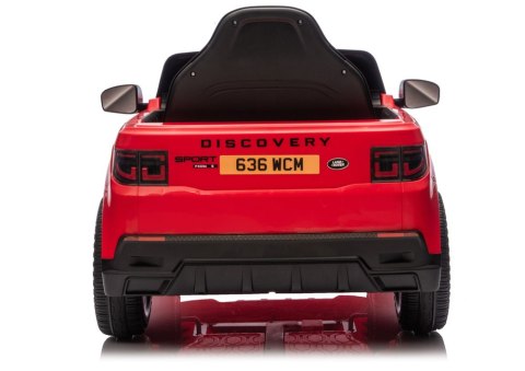 Pojazd Na Akumulator Land Rover Discovery DLS-K06 Czerwony LEAN CARS
