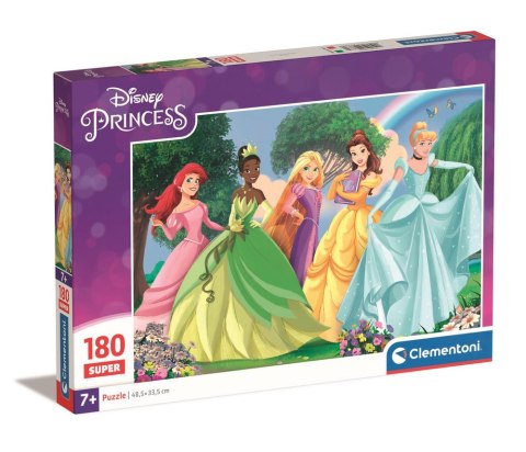 Puzzle 180 Super DINSEY KSIĘŻNICZKI Clementoni 29787 Clementoni