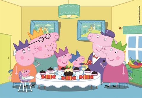 Puzzle 2x20 Super Color ŚWINKA PEPPA Clementoni 24831 Clementoni