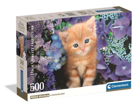 Puzzle 500 HQC RUDY KOTEK Plakat Clementoni 35585 Clementoni