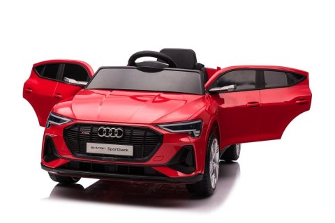 Auto Na Akumulator Audi E- Tron Czerwone QLS-6688 LEAN CARS