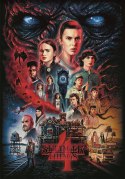 Puzzle 1000 NETFLIX STRANGER THINGS 4 Plakat Clementoni 39980 Clementoni