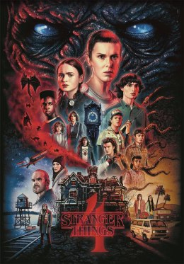 Puzzle 1000 NETFLIX STRANGER THINGS 4 Plakat Clementoni 39980 Clementoni