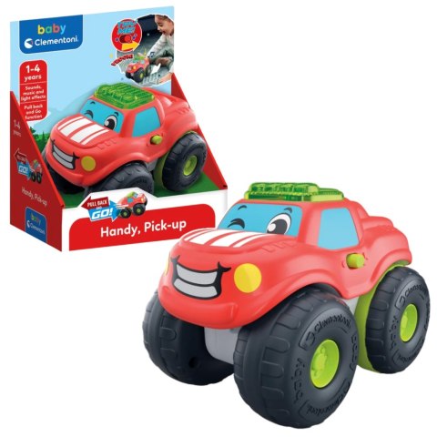 Samochód Pick-Up Handy Efekty Dźwiękowe Świetlne Clementoni 17544 Clementoni