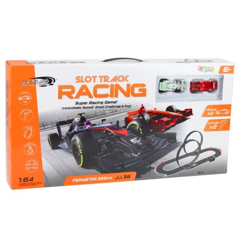 Tor Wyścigowy Zdalnie Sterowany RC Dla Dwóch Osób 1:64 388cm LEAN Toys