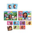 Zestaw Edukacyjny Puzzle Memo Klocki KOCI DOMEK GABI Clementoni 18319 Clementoni