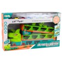 Ciężarówka Dinozaur z Resorakami Tor Dla Autek Transporter Wyrzutnia 4w1 LEAN Toys