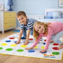 Gra Zręcznościowa Ruchowa Rodzinna Twist Fun Mata Koło Losujące LEAN Toys