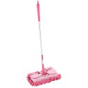 Mop Dla Dzieci Z Rączką Teleskopową Zwierzątko Różowy LEAN Toys