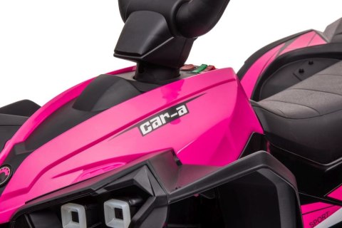 Quad Na Akumulator HL568 Różowy LEAN CARS