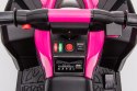 Quad Na Akumulator HL568 Różowy LEAN CARS