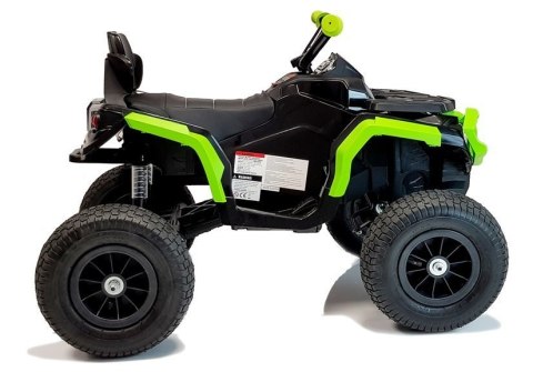 Quad na Akumulator BDM0906 Pompowane Koła Czarny LEAN CARS