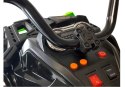 Quad na Akumulator BDM0906 Pompowane Koła Czarny LEAN CARS