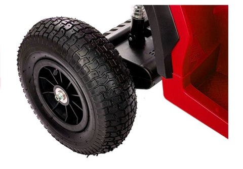 Quad na Akumulator BDM0906 Pompowane Koła Czerwony LEAN CARS
