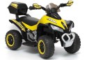 Quad na Akumulator GTS1188-A Żółty LEAN CARS
