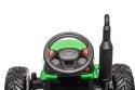 Traktor Na Akumulator HC-306 Z Przyczepą Jasno Zielony 24V LEAN CARS