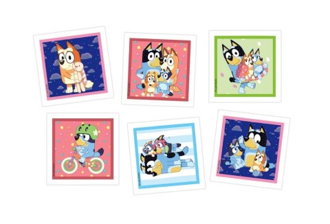 Zestaw Edukacyjny Puzzle Memo Klocki BLUEY Clementoni 18320 Clementoni