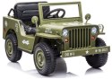 Auto Na Akumulator JH-103 Oliwkowa Zieleń 4x4 LEAN CARS