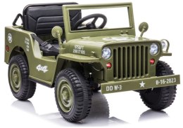 Auto Na Akumulator JH-103 Oliwkowa Zieleń 4x4 LEAN CARS