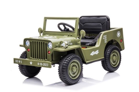 Auto Na Akumulator JH-103 Oliwkowa Zieleń 4x4 LEAN CARS