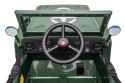 Auto Na Akumulator JH-103 Wojskowa Zieleń 4x4 LEAN CARS
