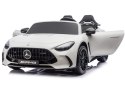 Auto Na Akumulator Mercedes GT63 AMG DK-GT63 24V LCD Biały LEAN CARS