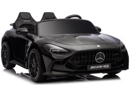 Auto Na Akumulator Mercedes GT63 AMG DK-GT63 24V LCD Cichy Silnik Czarny LEAN CARS