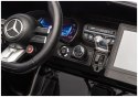 Auto Na Akumulator Mercedes GT63 AMG DK-GT63 24V LCD Cichy Silnik Czarny LEAN CARS