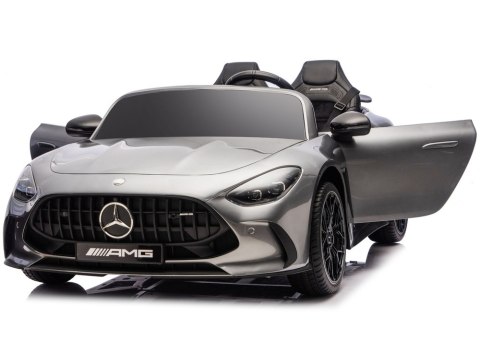 Auto Na Akumulator Mercedes GT63 AMG DK-GT63 24V LCD Cichy Silnik Szary LEAN CARS