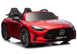 Auto Na Akumulator Mercedes GT63 AMG DK-GT63 24V LCD Czerwony Lakierowany LEAN CARS