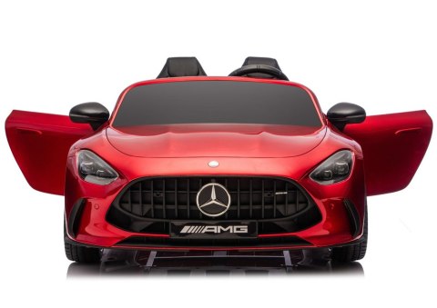 Auto Na Akumulator Mercedes GT63 AMG DK-GT63 24V LCD Czerwony Lakierowany LEAN CARS