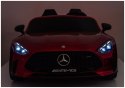 Auto Na Akumulator Mercedes GT63 AMG DK-GT63 24V LCD Czerwony Lakierowany LEAN CARS