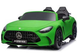 Auto Na Akumulator Mercedes GT63 AMG DK-GT63 24V LCD Matowy Zielony LEAN CARS