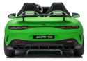 Auto Na Akumulator Mercedes GT63 AMG DK-GT63 24V LCD Matowy Zielony LEAN CARS
