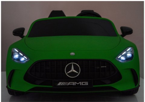 Auto Na Akumulator Mercedes GT63 AMG DK-GT63 24V LCD Matowy Zielony LEAN CARS
