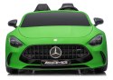 Auto Na Akumulator Mercedes GT63 AMG DKGT63 24V Cichy Silnik Matowy Zielony LEAN CARS