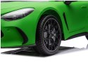 Auto Na Akumulator Mercedes GT63 AMG DKGT63 24V Cichy Silnik Matowy Zielony LEAN CARS