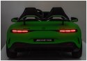 Auto Na Akumulator Mercedes GT63 AMG DKGT63 24V Cichy Silnik Matowy Zielony LEAN CARS