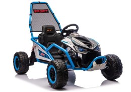Pojazd Na Akumulator DM-107 24V7 DRIFT Cichy Silnik Niebieski LEAN CARS