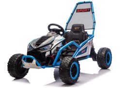 Pojazd Na Akumulator DM-107 24V7 DRIFT Cichy Silnik Niebieski LEAN CARS