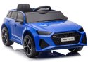 Pojazd na Akumulator Audi RS6 BRD-2118 Niebieski LEAN CARS