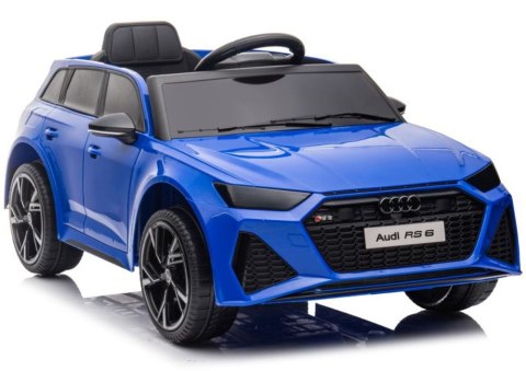 Pojazd na Akumulator Audi RS6 BRD-2118 Niebieski LEAN CARS