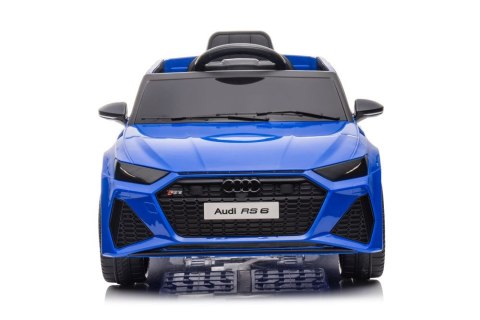 Pojazd na Akumulator Audi RS6 BRD-2118 Niebieski LEAN CARS