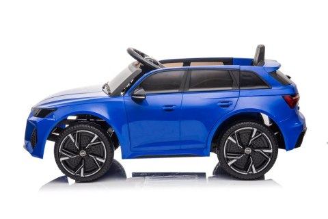 Pojazd na Akumulator Audi RS6 BRD-2118 Niebieski LEAN CARS