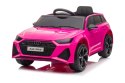 Pojazd na Akumulator Audi RS6 BRD-2118 Różowy LEAN CARS