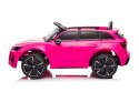 Pojazd na Akumulator Audi RS6 BRD-2118 Różowy LEAN CARS