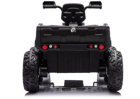 Quad Na Akumulator ATV 6 Kół Z Przyczepką JC606 24V 4x4 Niebieski LEAN CARS