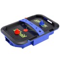 Stół Air Hockey Stołowy Gra Zręcznościowa Dla Dzieci Krążki 43x26 cm LEAN Toys